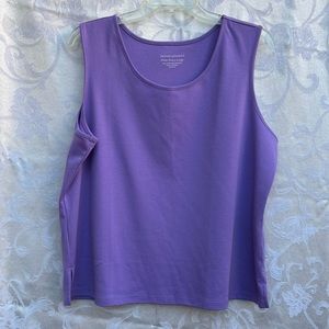 Purple Tank Top Petite XL